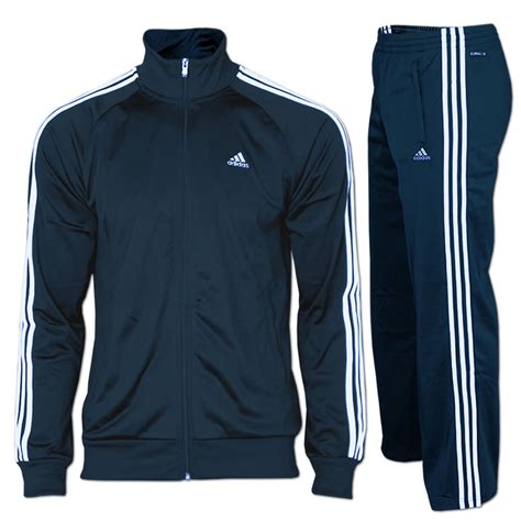 adidas anzug blau schwarz|Adidas trainingsanzüge herren.